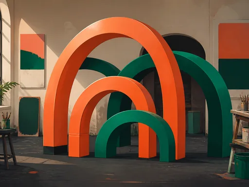 Wide Original 2D Animated Illustration — Abstract Galaxy Fold wallpaper
