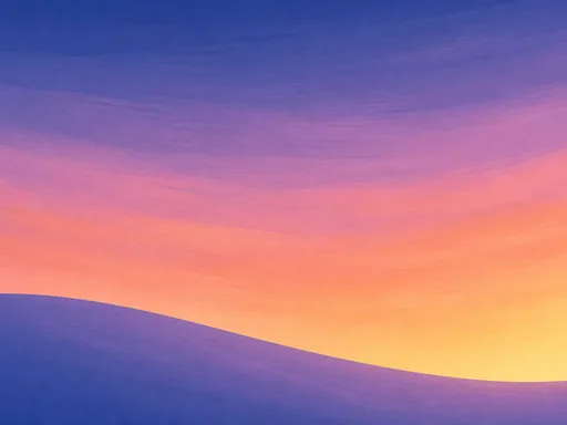 Broad Horizontal Fields — Abstract Galaxy Fold wallpaper
