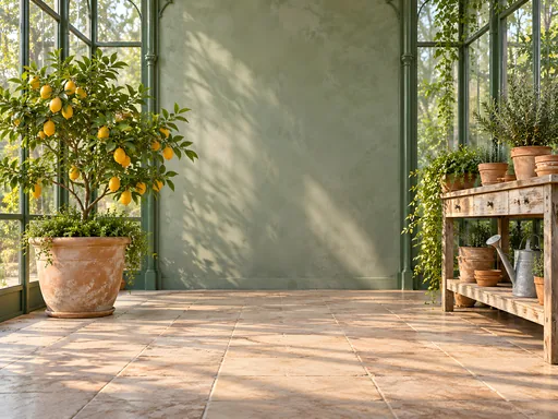 Citrus Planter and Potting Bench — Flowers & Plants wallpaper