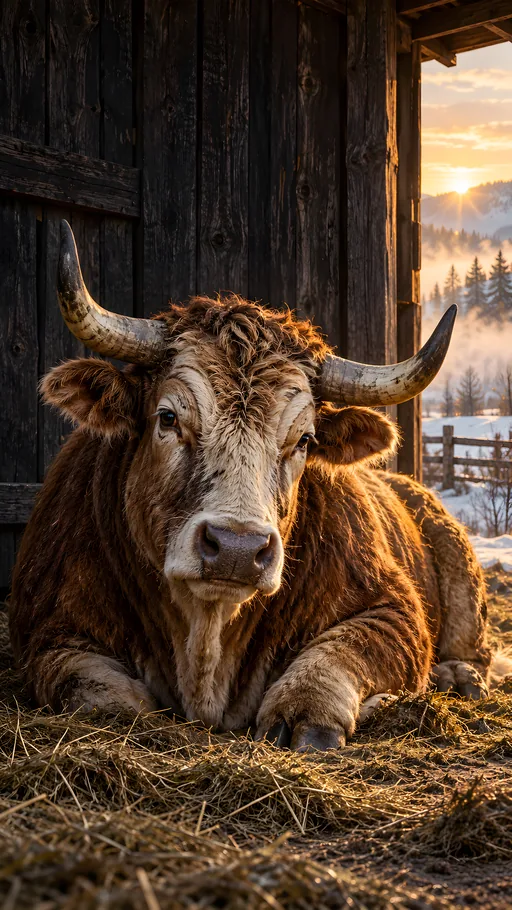 Weathered Working Ox — Animals & Wildlife wallpaper