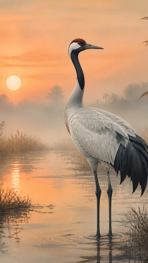 Elegant Crane — Animals & Wildlife wallpaper