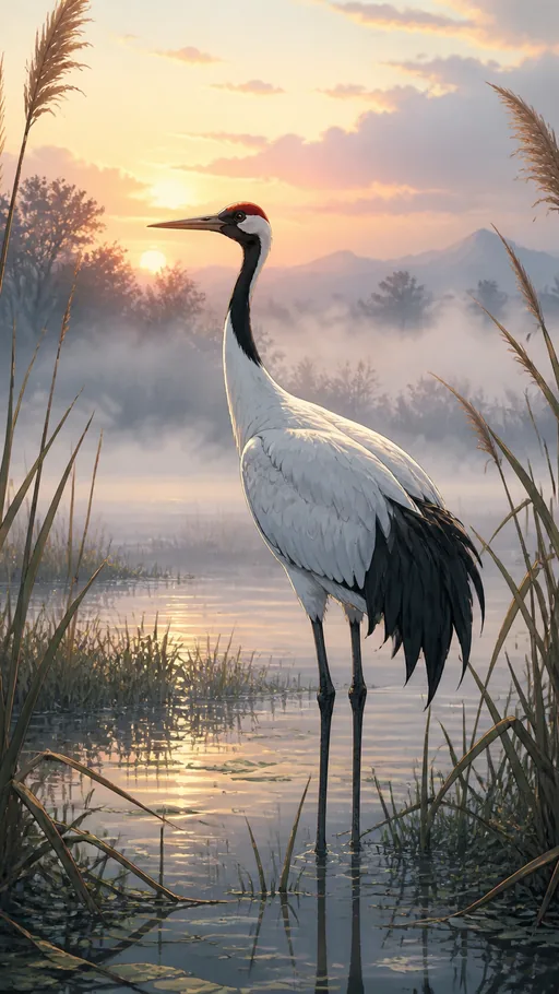 Tall Premium 2D Animated Marsh — Animals & Wildlife wallpaper