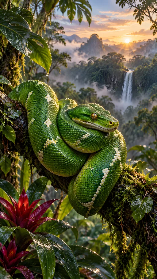 Emerald Tree Python — Animals & Wildlife wallpaper
