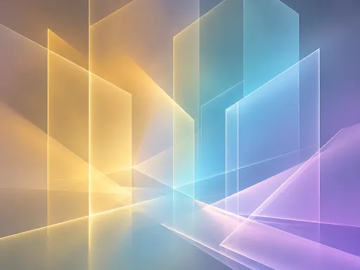 Broad Composition — Abstract Galaxy Fold wallpaper