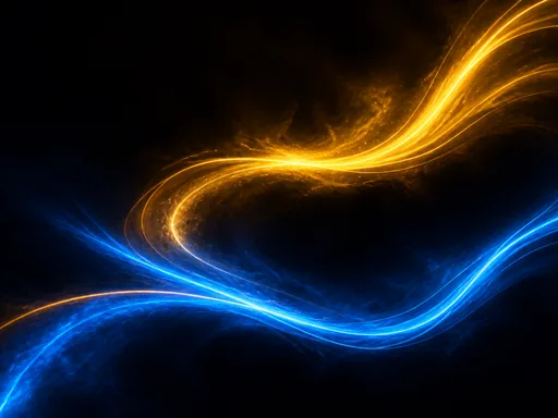Dark Broad Field Crossed By Two — Abstract Galaxy Fold wallpaper