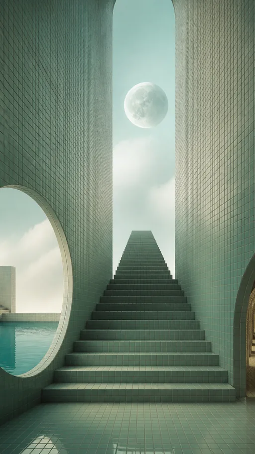 Quiet Transitional Environment Transformed Into Beautiful — Fantasy wallpaper
