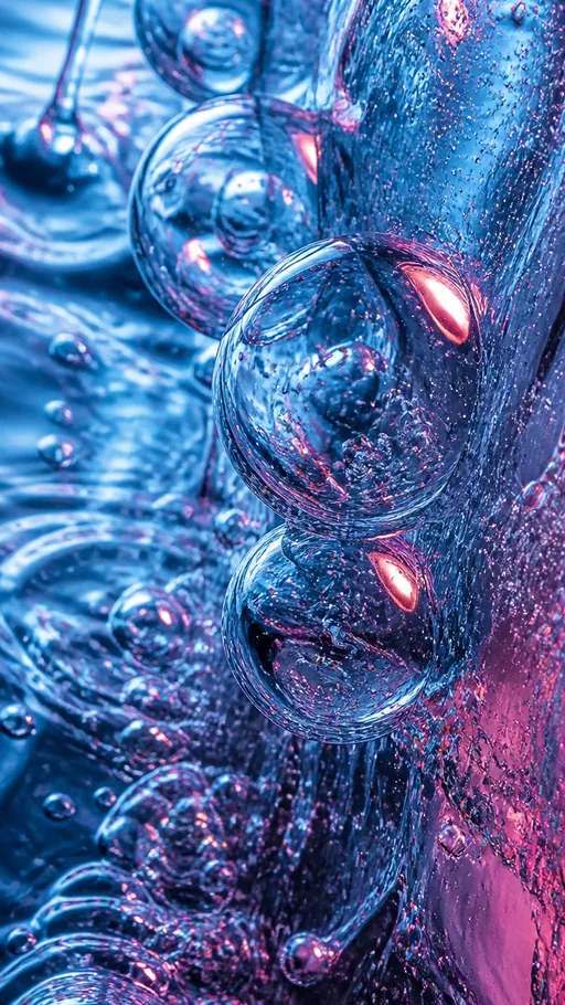Extreme Close-up Water Study — Nature & Landscapes wallpaper