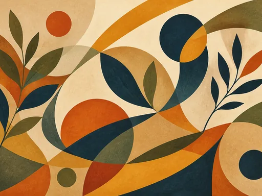 Wide Abstract Composition — Art & Illustration Galaxy Fold wallpaper