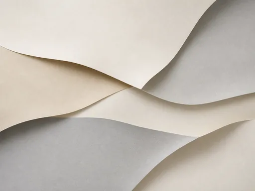 Layered Paper-like Planes — Abstract Galaxy Fold wallpaper