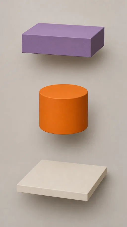 Vertical Arrangement — Minimal & Color wallpaper