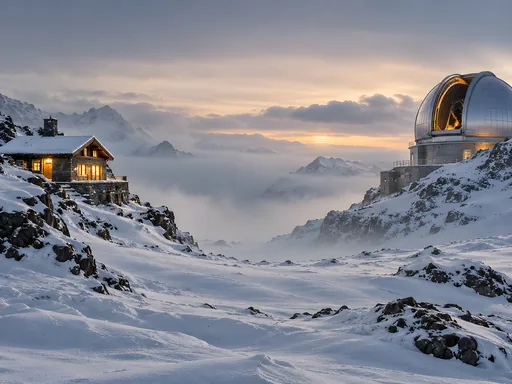 Refuge and Telescope Dome — Cities & Architecture wallpaper
