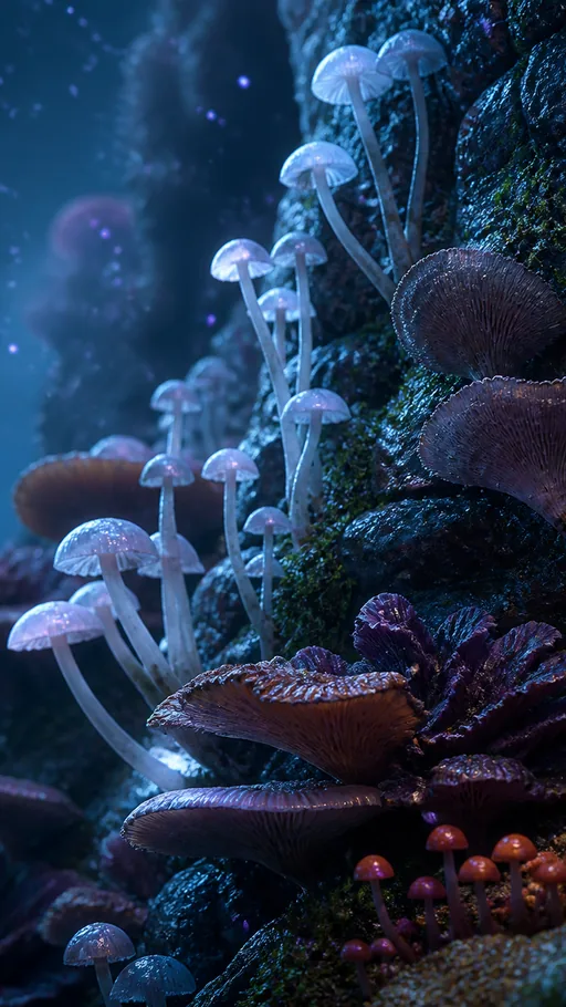 Artistic Mushroom Composition — Flowers & Plants wallpaper