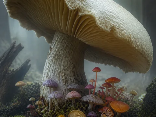 Artistic Mushroom Composition — Flowers & Plants wallpaper