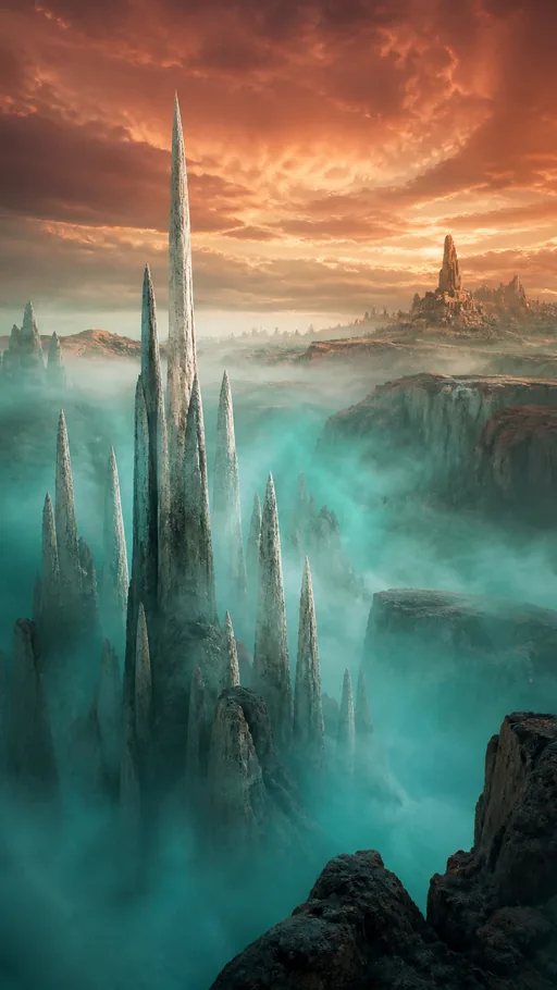 Remote Mysterious Landscape — Fantasy wallpaper