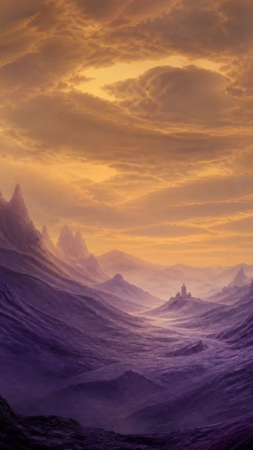 Remote Mysterious Landscape — Fantasy wallpaper