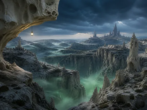 Remote Mysterious Landscape — Fantasy wallpaper