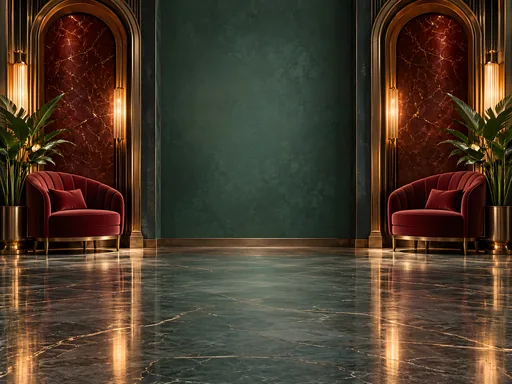 Deco Seating Alcoves — Cities & Architecture wallpaper