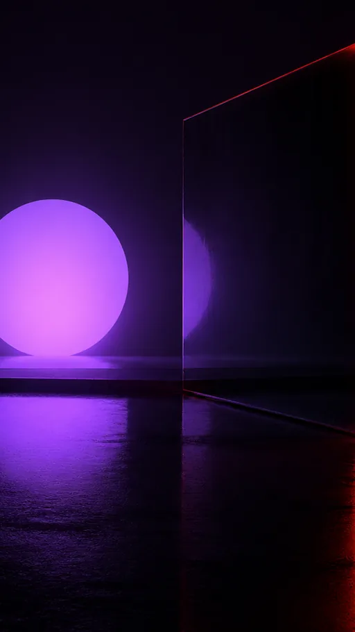 Minimal Dark Cinematic Environment — Technology wallpaper