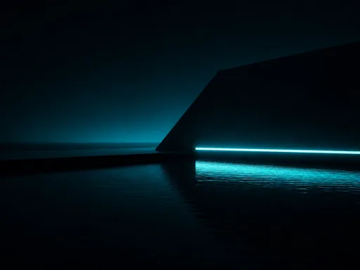 Minimal Dark Cinematic Environment — Technology wallpaper