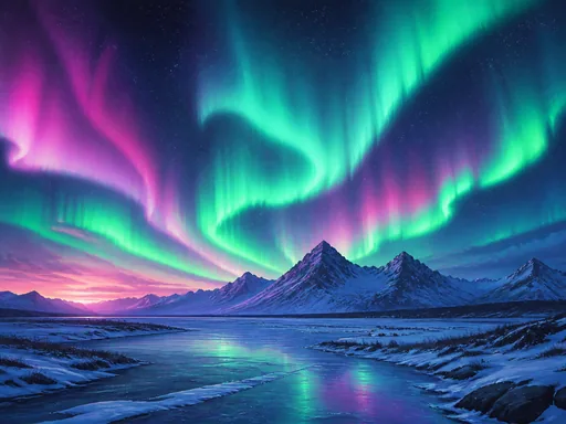 Broad Arctic Plain — Seasons & Weather Galaxy Fold wallpaper