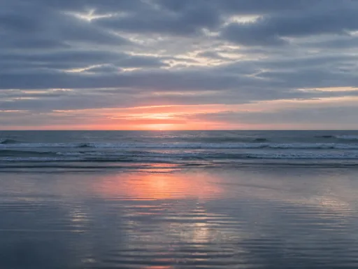 Wide Ocean Horizon — Nature & Landscapes Galaxy Fold wallpaper
