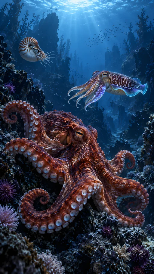 Giant Pacific Octopus — Animals & Wildlife wallpaper