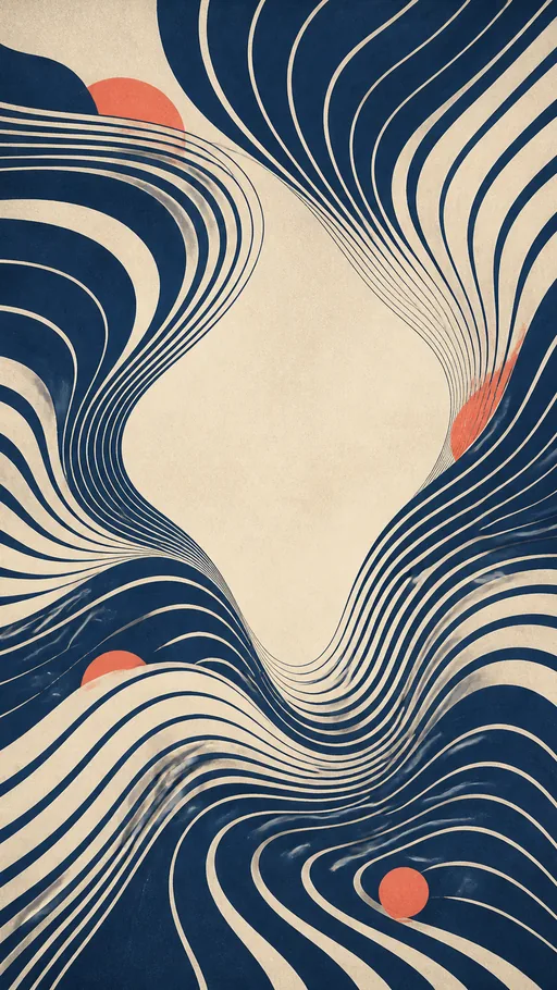 Tall Optical Composition — Abstract wallpaper