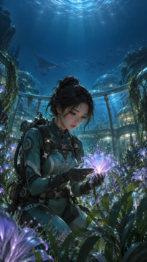 Deep-Sea Botanist — Anime wallpaper