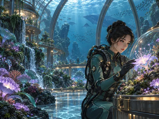 Deep-Sea Botanist — Anime wallpaper