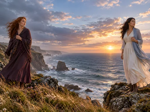 Windswept Coast Portraits — People & Portraits wallpaper