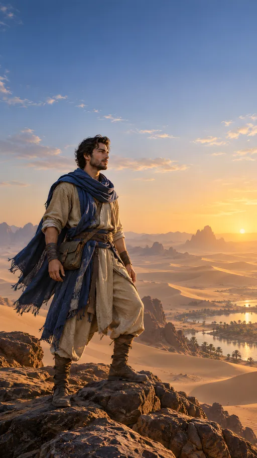 Desert Wanderer — People & Portraits wallpaper