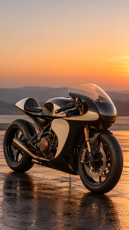 Track Bike with a Clear Fairing — Cars & Vehicles phone wallpaper