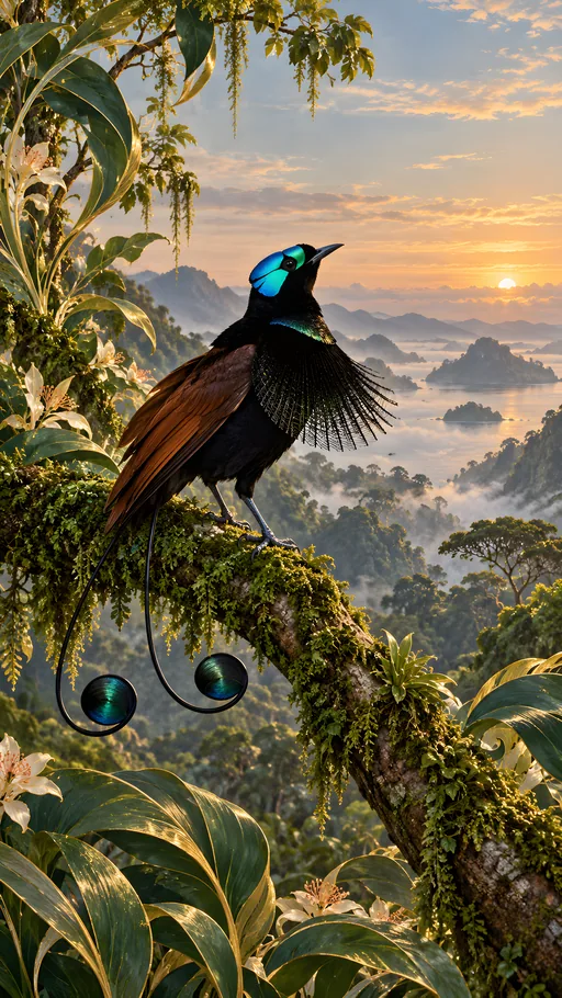 Wilson's Bird-of-Paradise — Animals & Wildlife wallpaper