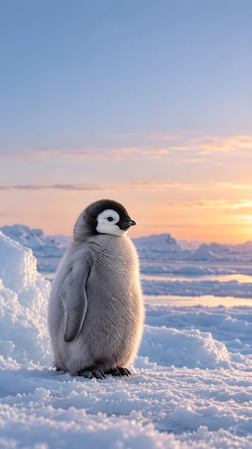 Emperor Penguin Chick — Animals & Wildlife wallpaper