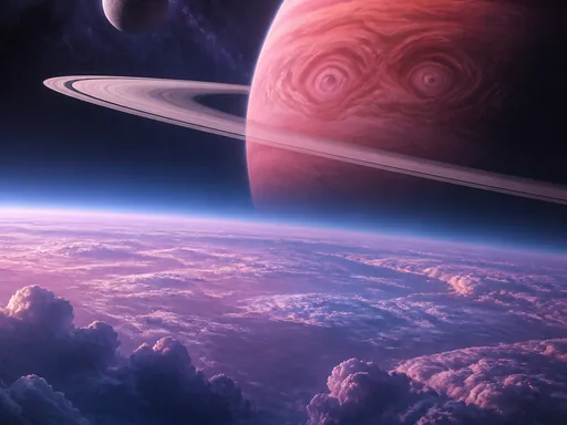 Enormous Planets Viewed — Space wallpaper
