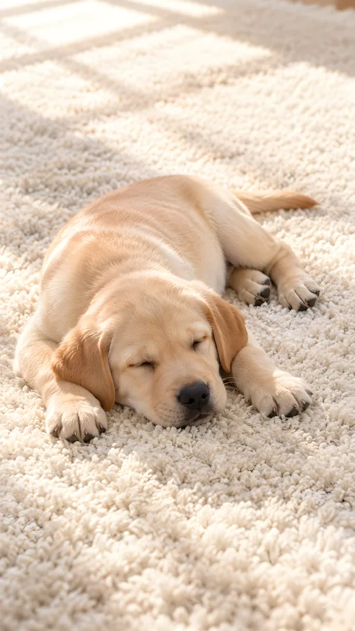 Sleepy Labrador Puppy — Pets wallpaper