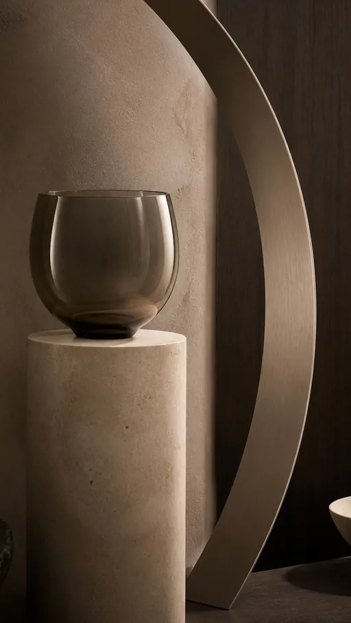 Extremely Restrained Premium Composition Using Stone — Minimal & Color wallpaper