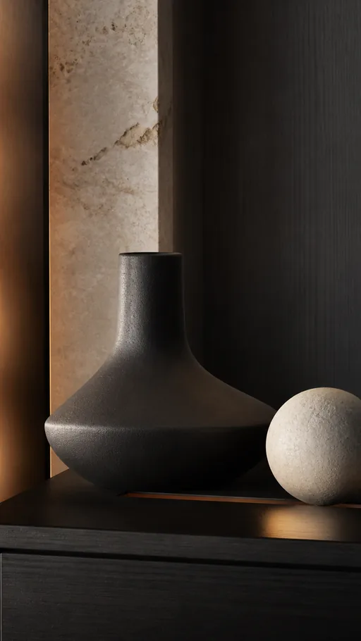 Extremely Restrained Premium Composition Using Stone — Minimal & Color wallpaper