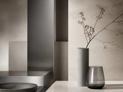 Extremely Restrained Premium Composition Using Stone — Minimal & Color wallpaper