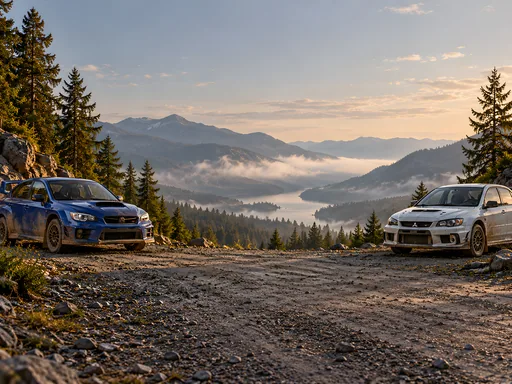 Two Rally Cars in the Clearing — Cars & Vehicles Galaxy Fold wallpaper
