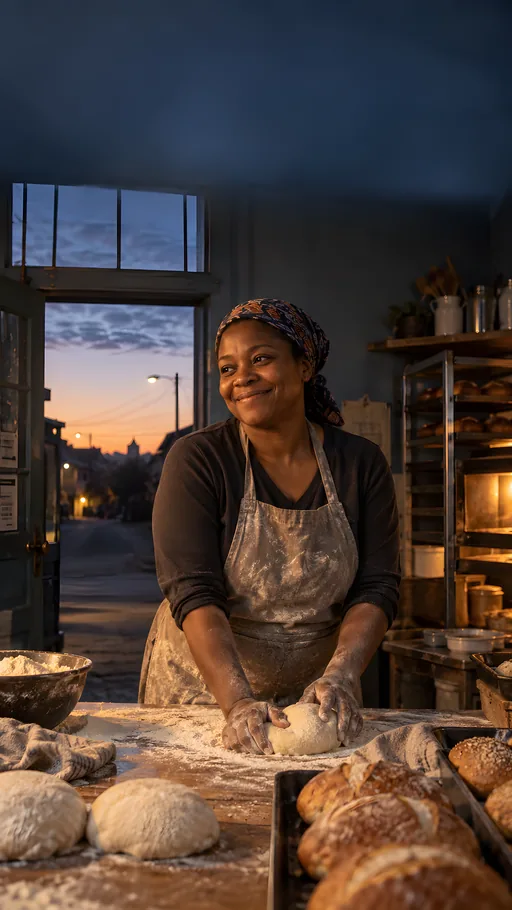 Baker Before Sunrise — People & Portraits wallpaper