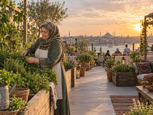 Rooftop Herb Garden — People & Portraits wallpaper