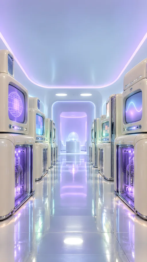 Retro Computer Room — Technology wallpaper