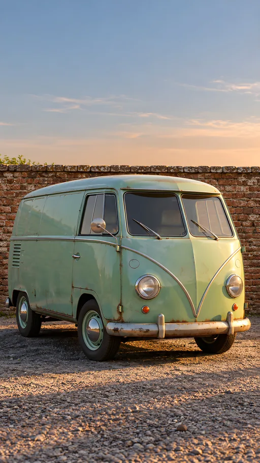 Rounded Panel Van — Cars & Vehicles phone wallpaper