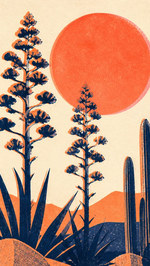 Graphic Risograph Illustration — Art & Illustration wallpaper