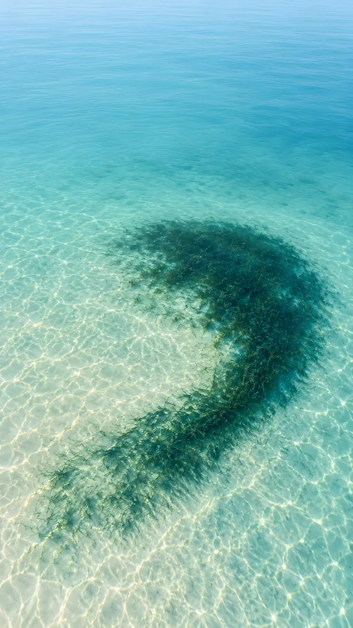 Seagrass in Shallow Water — Nature & Landscapes wallpaper