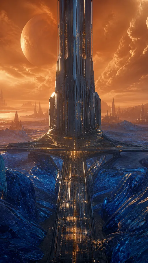Original Futuristic Environment — Technology wallpaper