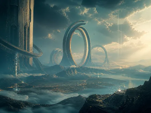 Original Futuristic Environment — Technology wallpaper
