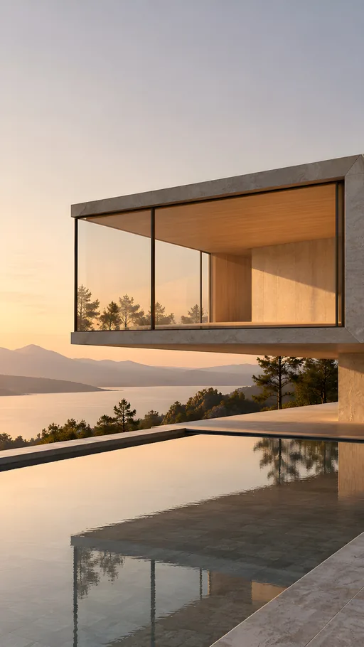 Cantilevered Room Above the Pool — Cities & Architecture wallpaper