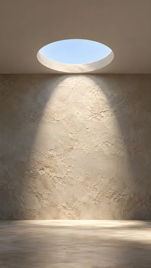 Circular Skylight on Plaster — Cities & Architecture wallpaper
